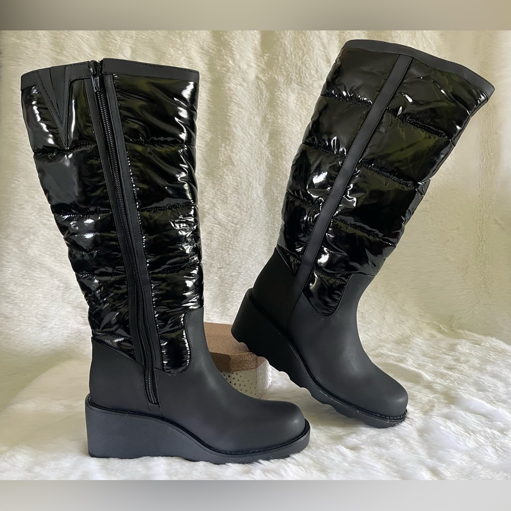 Today ONLY! $43 INC International Concepts Black Puffy Boots